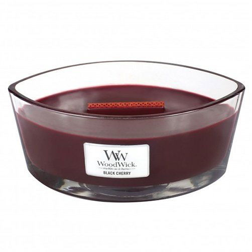 WOODWICK Ellipse Black Cherry (453,6 gramm) (5038581056821)