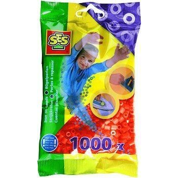 SES Creative Beedz Children's packet of 1000 Orange Iron-on Beads Vasalható gyöngy