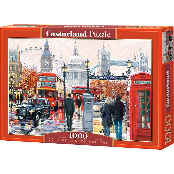 Castorland London Collage 1000 pcs Puzzle 1000 pz Città