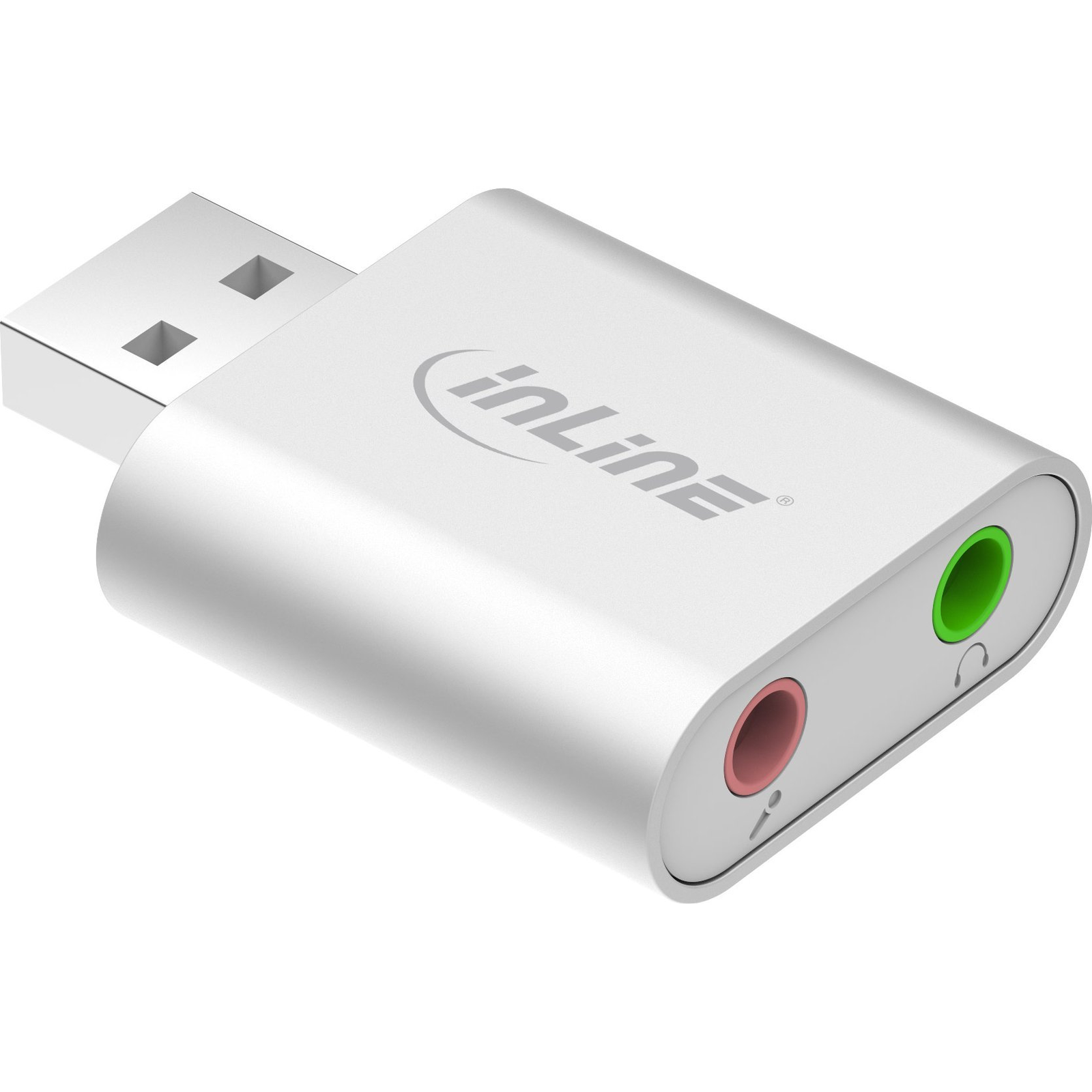 InLine 33051S hangkártya 2.0 csatornák USB (33051S)