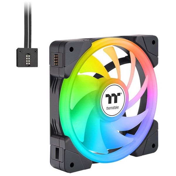 Thermaltake SWAFAN EX14 140mm ARGB, 3 ventilátory, 500-2000 RPM