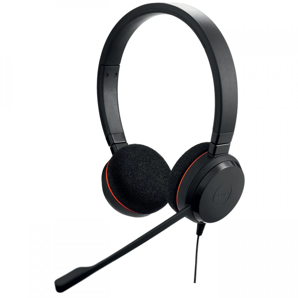 Jabra Evolve 20 Слушалки Жичен Лента за глава Офис/Център за обаждания USB Type-C / USB Type-A Черен
