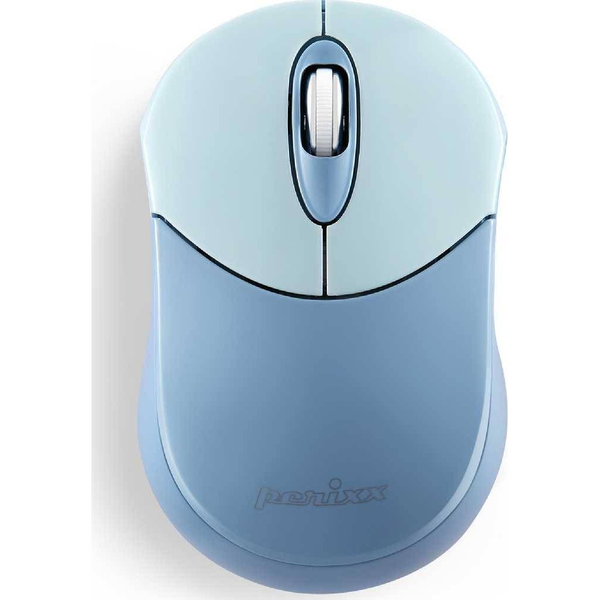 Mysz Perixx Perixx PERIMICE-802BL, Bluetooth mouse for PC and tablet, cordless, blue