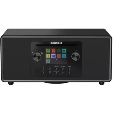 Grundig DTR 7100 Draagbaar Analoog & digitaal Zwart