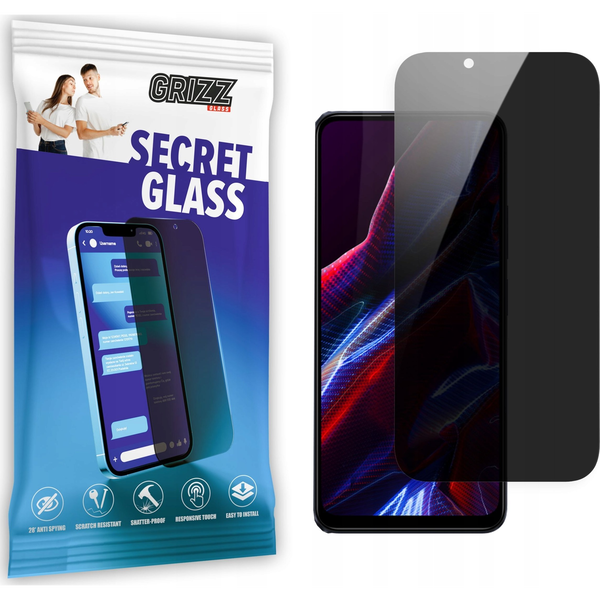  GrizzGlass Szkło prywatyzujące GrizzGlass SecretGlass do POCO X5