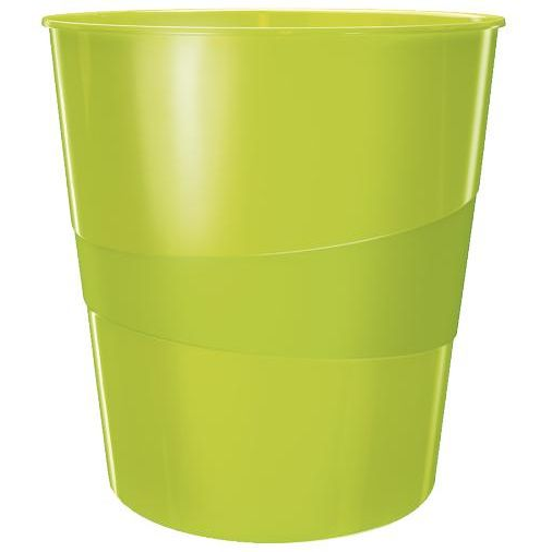 Leitz WOW Waste Bin Polystyreen Groen