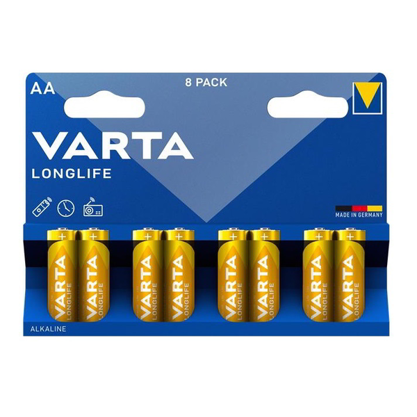Varta Longlife AA Batteria monouso Stilo AA Alcalino