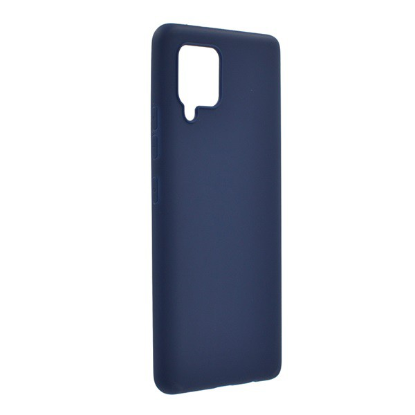 Szilikon telefonvédő (matt) SÖTÉTKÉK [Samsung Galaxy A42 5G (SM-A425F)] (5996591031637)