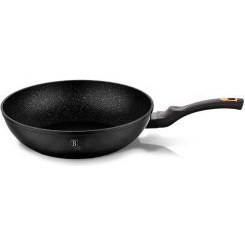 BerlingerHaus BH/1638N Black Rose Collection Wok - 28 cm, Matt Fekete (BH-1638)
