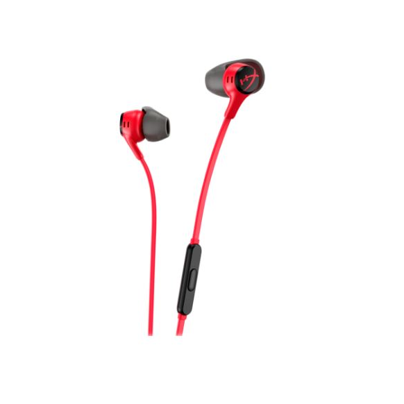Геймърски слушалки HyperX Cloud Earbuds II RED, Червен