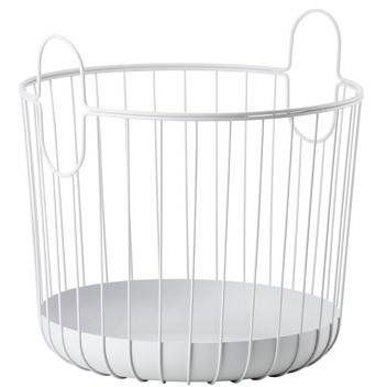 Zone Denmark Metal storage basket Inu Soft Grey 40.6 x 41.1 cm (10551)