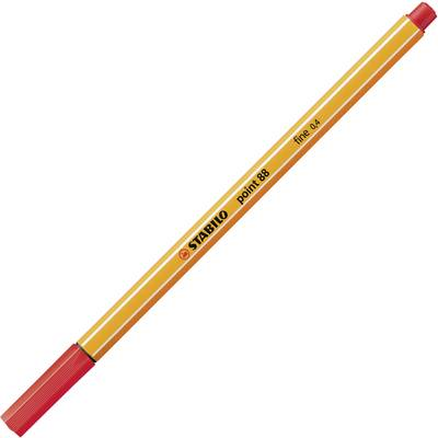 STABILO point 88 fineliner Rød 1 stk