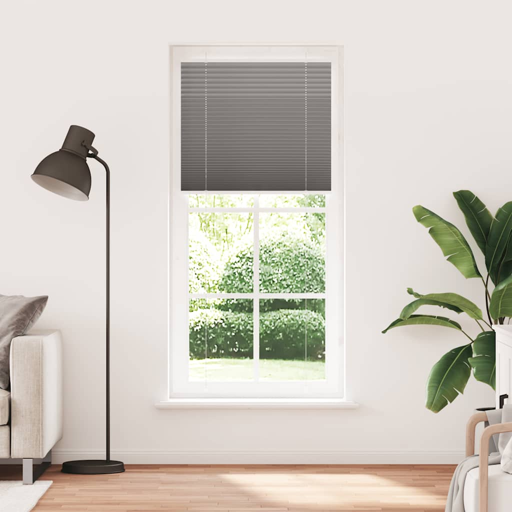 pliszírozott redőny antracit 100x200 cm szövetszélesség 99,4 cm (4015109)