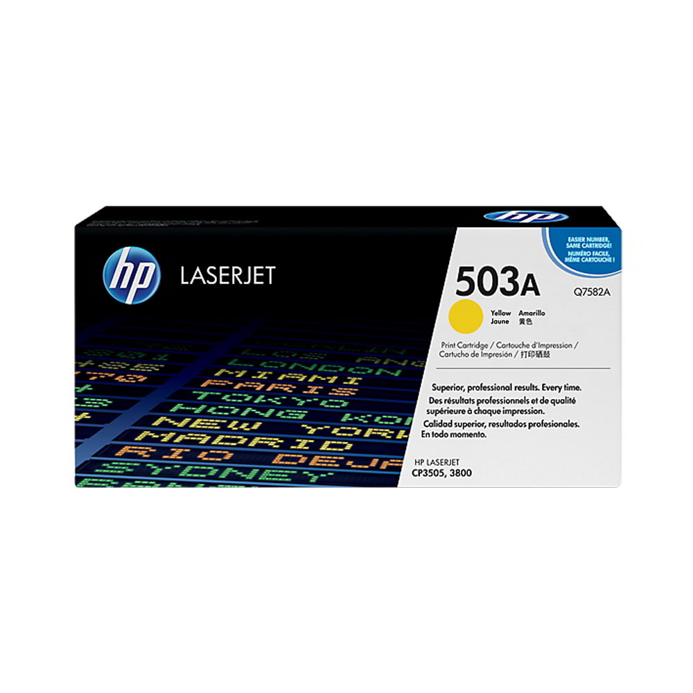 HP 503A Eredeti Toner Sárga (Q7582A)