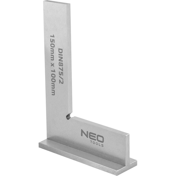 NEO Talpas Precíziós Derékszög, Din875/2, 150 X 100 mm