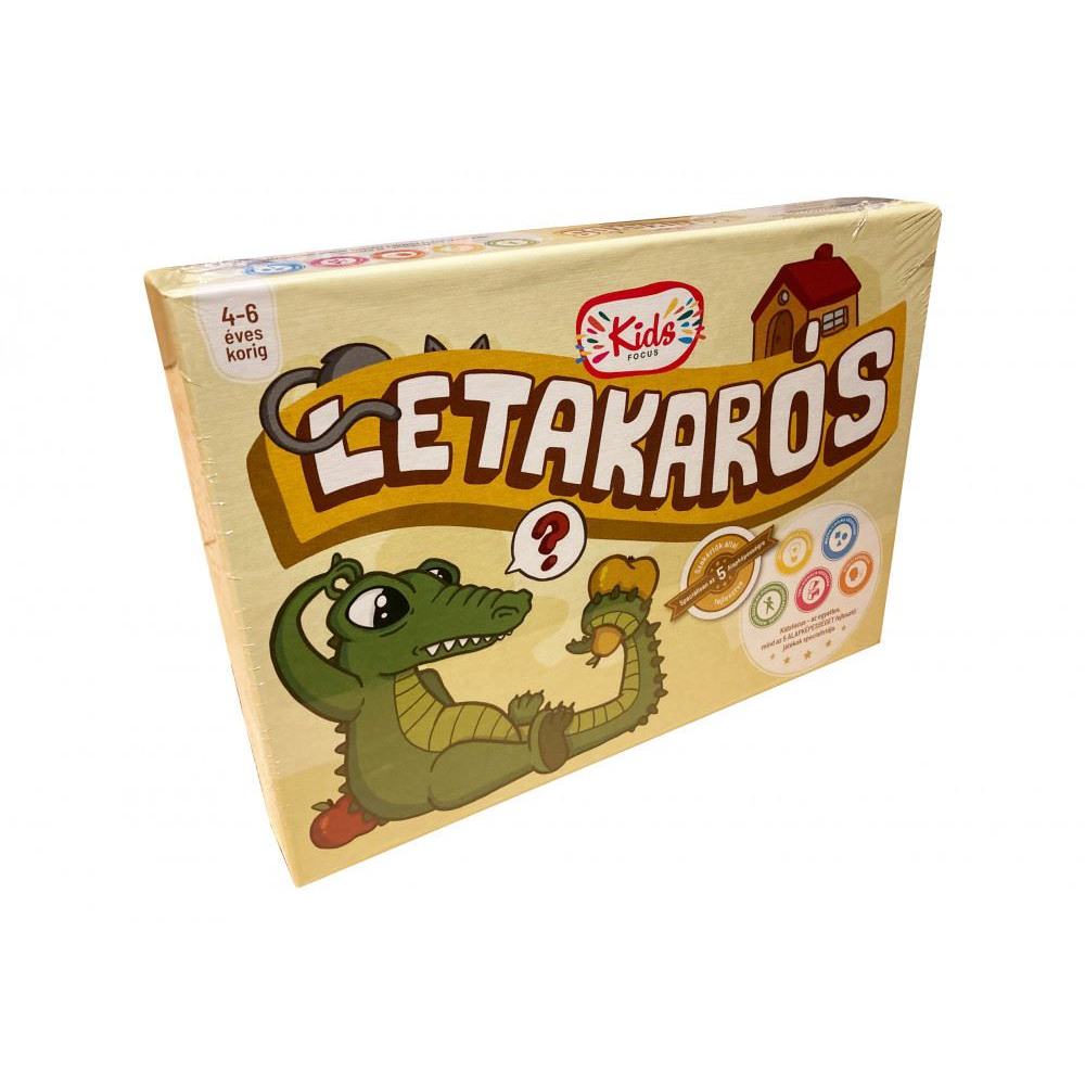 Fakopáncs Letakarós játék - memória fejlesztő társasjáték (Fakopáncs19579182)