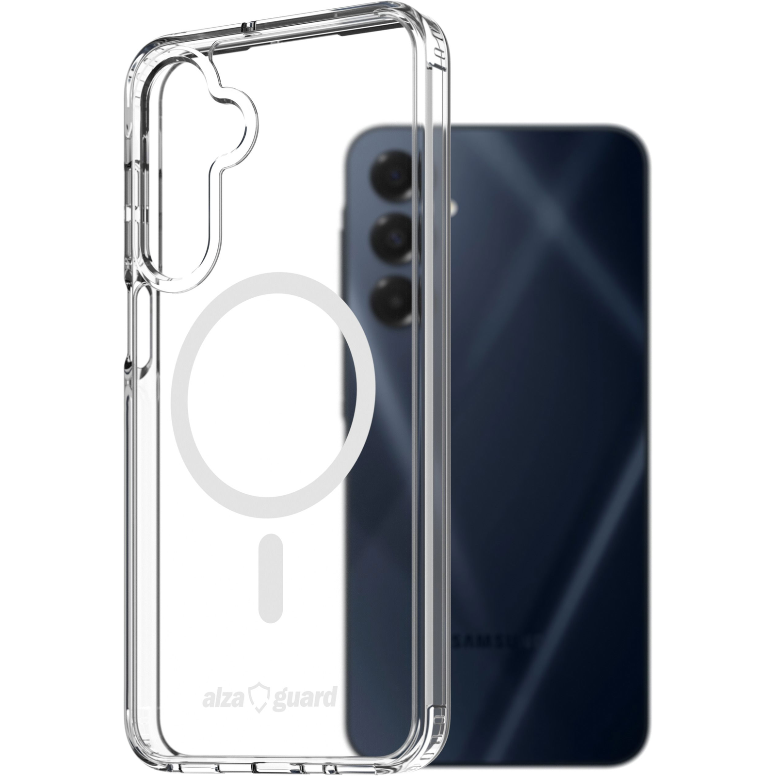 AlzaGuard Crystal Clear TPU Case Compatible with Magsafe Samsung Galaxy A16 5G tok (AGD-PCMT437Z)