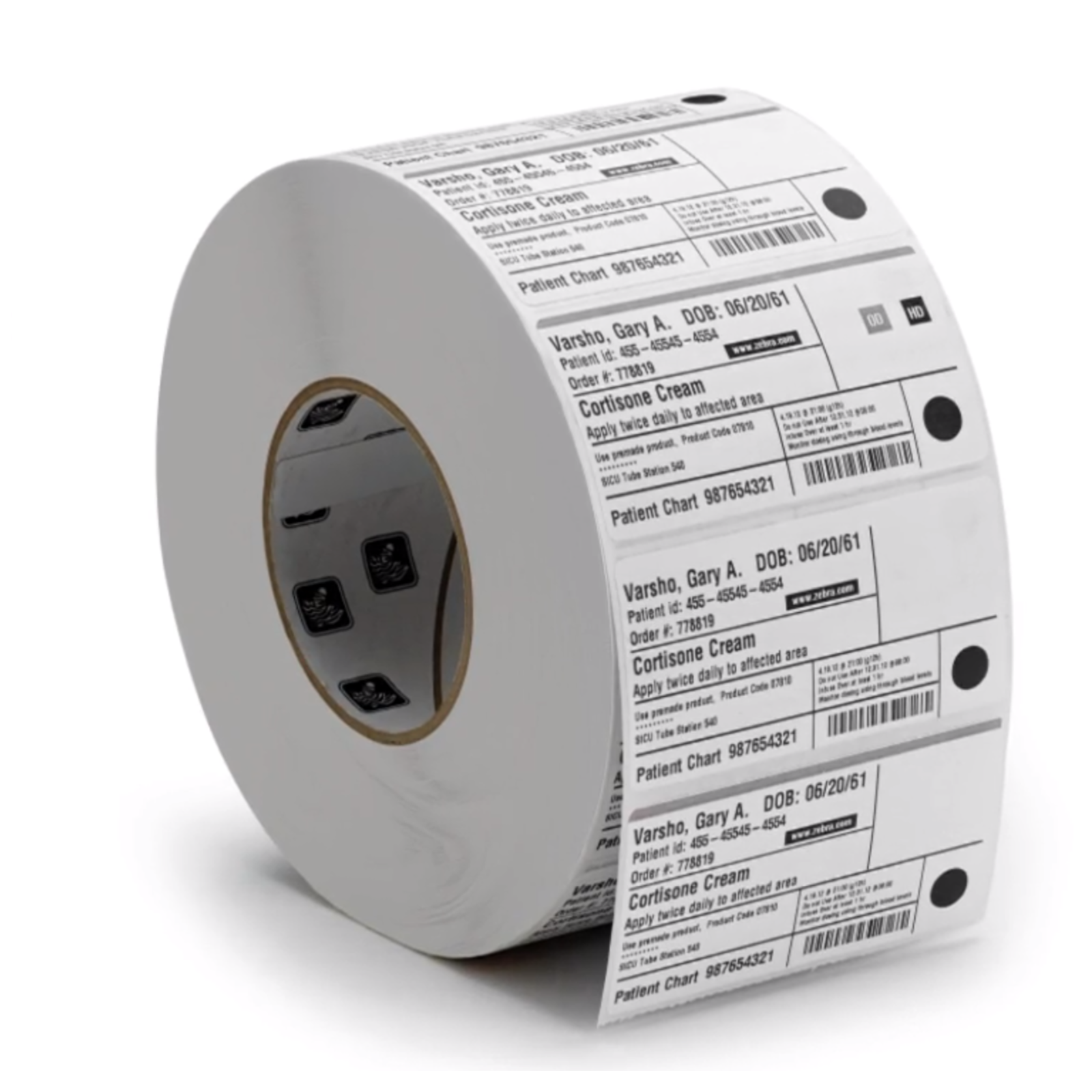 Zebra 8000T 22X18mm cimke (3db/csomag) (3013781)