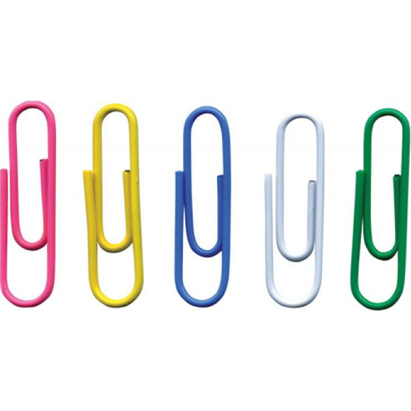  Office Products SPINACZE BIUROWE OKRĄGŁE KOLOROWE 28MM OFFICE PRODUCTS 500SZT.