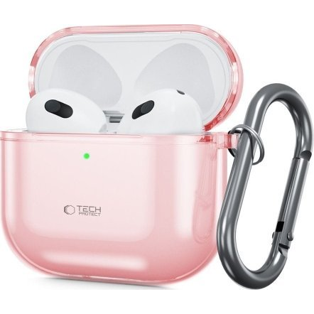 Tech-protect flip cover tok Apple AirPods 4 készülékhez rózsaszín
