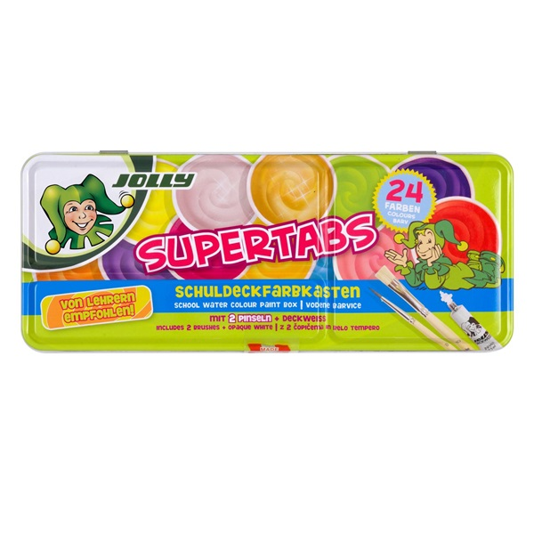 Jolly Supertabs 24 darabos vízfesték készlet (9335-0002)