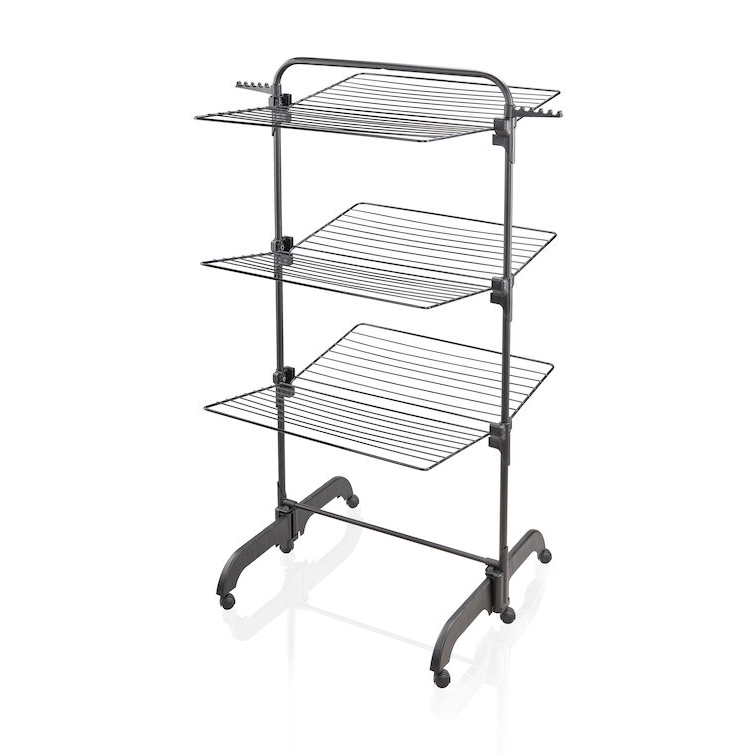 Leifheit Comfort Tower 420 Ruhaszárító - Fekete (COMFORT TOWER 420 BLACK)