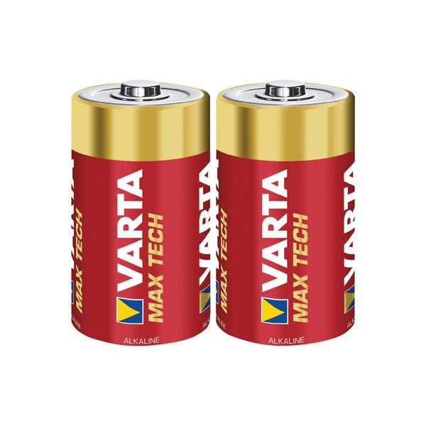 Varta MAX TECH 2x Alkaline C Baterie na jedno použití Alkalický
