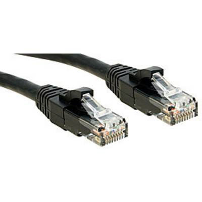 Lindy 45432 netværkskabel Sort 1 m Cat6 U/UTP (UTP)