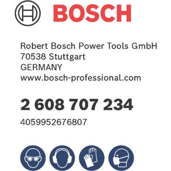 Bosch Kalapácsfúró 7 mm SDS-Plus 1 db (2608707234)