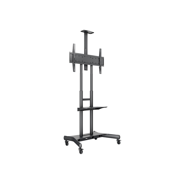 Multibrackets Floorstand Basic 180 55-80" TV gurulós padló tartó állvány - Fekete