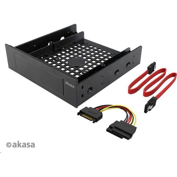 ADA Akasa - 3.5" Internal Device/SSD/HDD Adapter with SATA Cables - AK-HDA-12