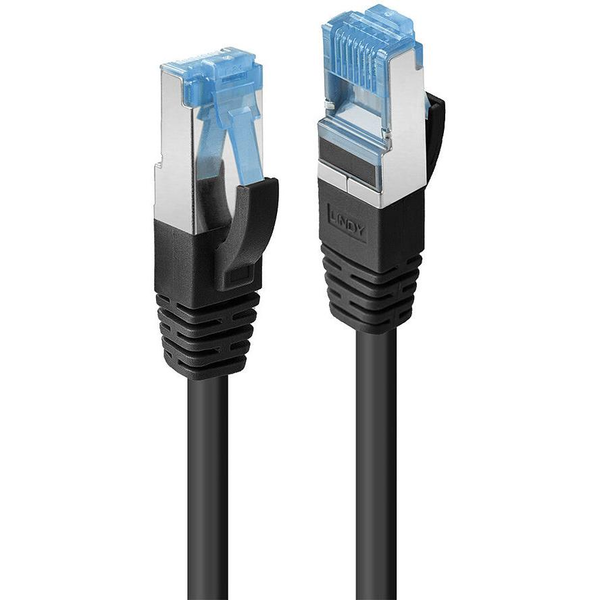Lindy 47413 netværkskabel Sort 1,5 m Cat6a S/FTP (S-STP)