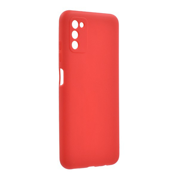 Szilikon telefonvédő (matt) PIROS [Samsung Galaxy A03s (SM-A037F)] (5996591211664)