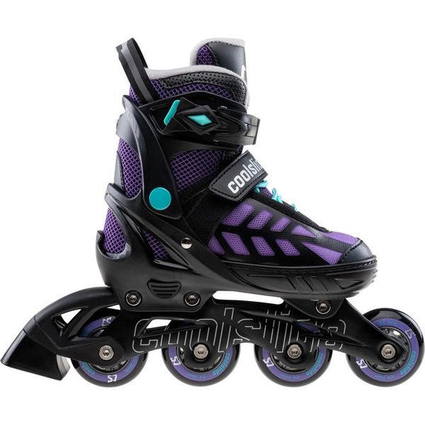 Rolki CoolSlide Wonton YG rekreacyjne regulowane czarne r. 40-43