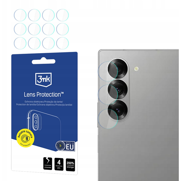 3MK Lens Protection Samsung Galaxy Z Fold 6 kameravédő üveg 5903108677592