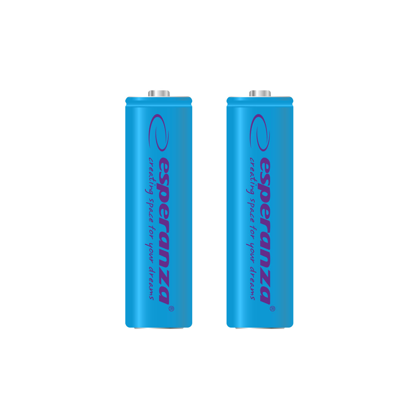 Esperanza EZA103B Újratölthető Ni-MH Ceruzaelem AA 2000mAh 1.2V (2db/csomag) (EZA103B)