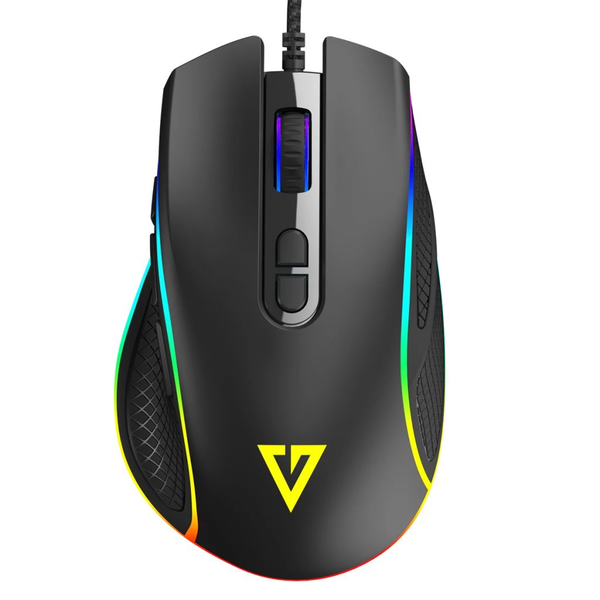 Modecom Volcano Veles optikai gaming egér fekete 12800DPI