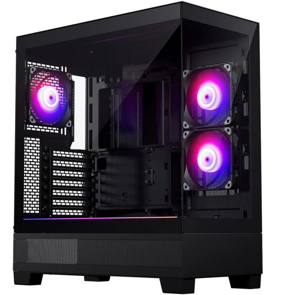 Phanteks XT View táp nélküli ablakos ház fekete (PH-XT523V1_DBK01)