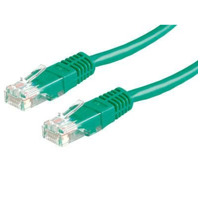 Roline UTP CAT5e patch kábel 0.5m zöld (0.5m zöld)