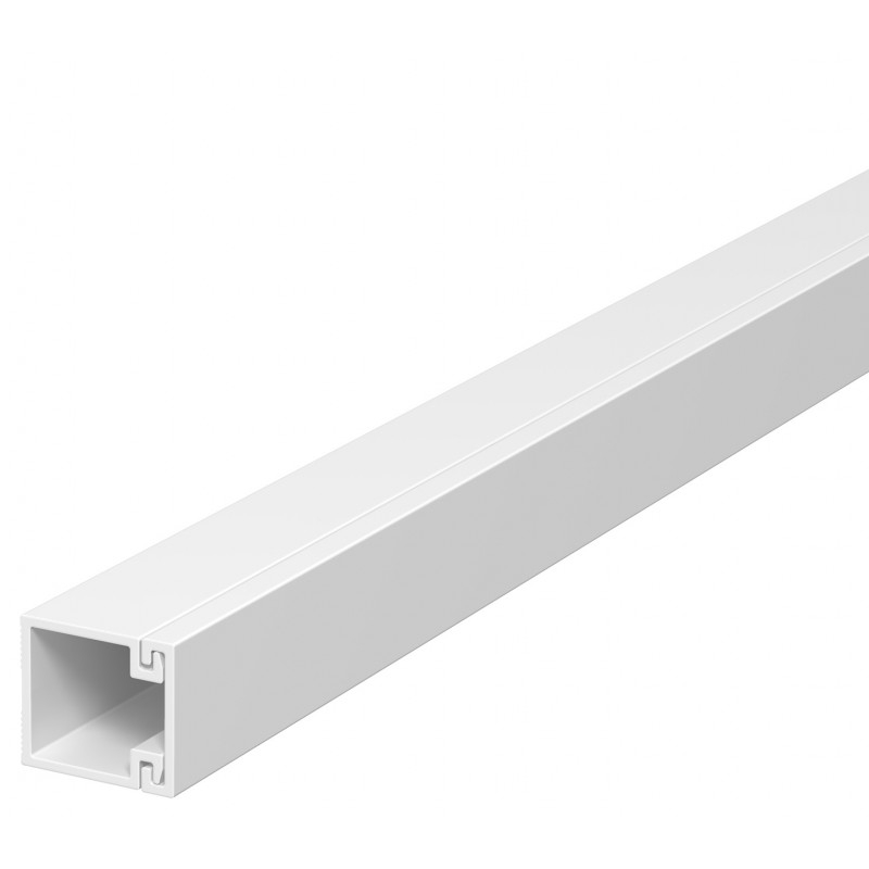 OBO Bettermann 6191002 Kábelcsatorna (H x Sz x Ma) 2000 x 15 x 15 mm Tiszta fehér 1 db (6191002)