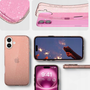 Carcasa Spigen Liquid Crystal compatibila cu iPhone 16 Glitter Rose