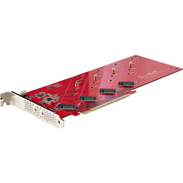 StarTech.com QUAD-M2-PCIE-CARD-B interface-kort/adapter Intern M.2