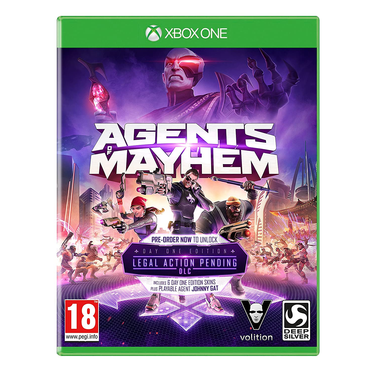 Agents of Mayhem Day One Edition (Xbox One - Dobozos játék)