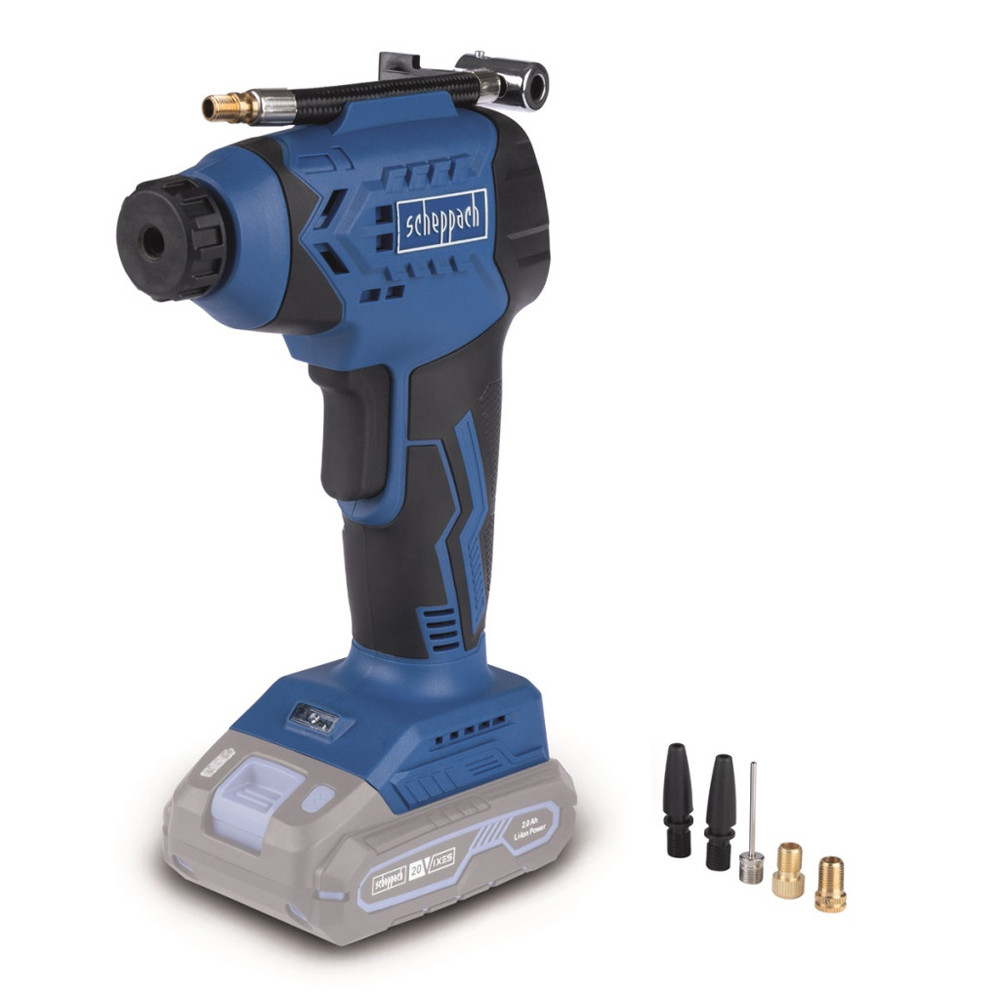 Scheppach C-AC20-X Akkus Kompresszor 20V (akku és töltő nélkül) (5909247900)