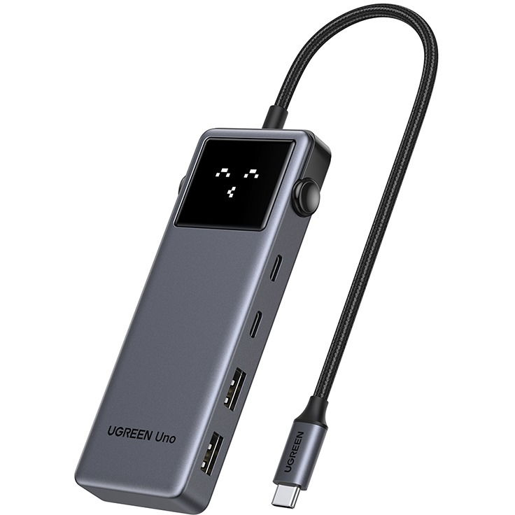 UGREEN Uno 6-in-1 USB-C to HDMI/2*USB 3.0/2*USB-C/PD100W (35998)
