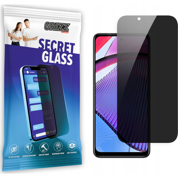  GrizzGlass Szkło prywatyzujące GrizzGlass SecretGlass Motorola Moto G Power 5G