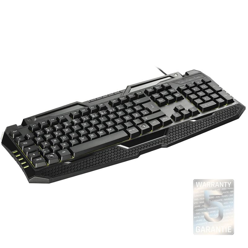 snakebyte KEY:BOARD magyar billentyűzet fekete (SB909726) (SB909726)