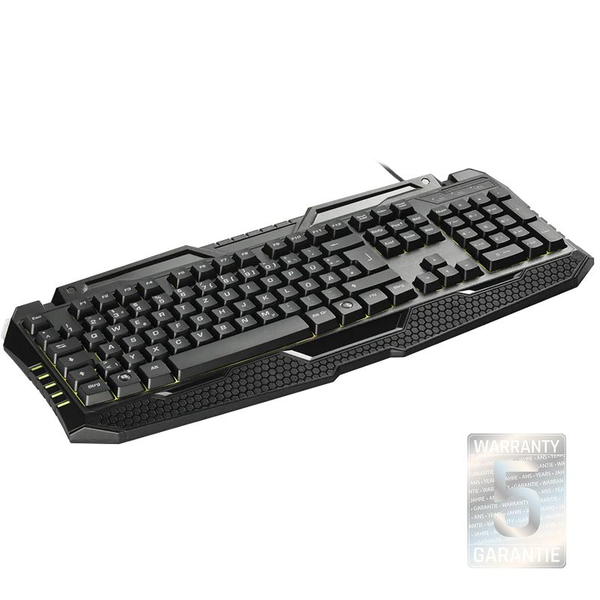snakebyte KEY:BOARD magyar billentyűzet fekete (SB909726)