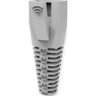 Комплект от 10 щепсела RJ45, ROLINE, Roline, Пластмаса, Сив