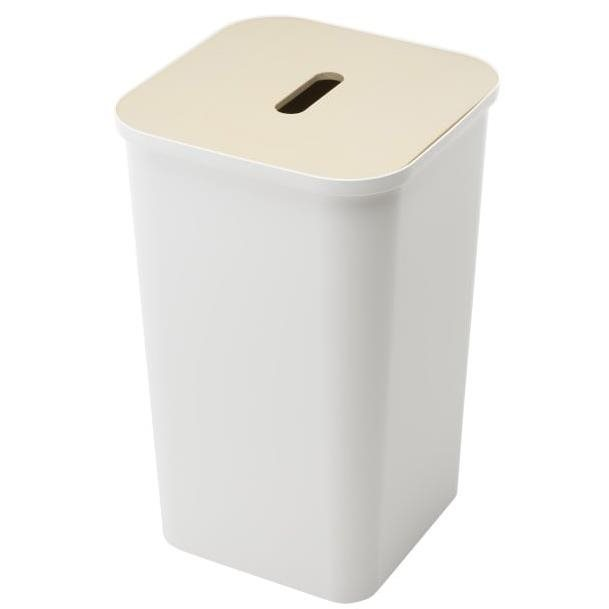 ORTHEX COLLECT szennyeskosár 53 l, fehér + fa fedő (130600111)